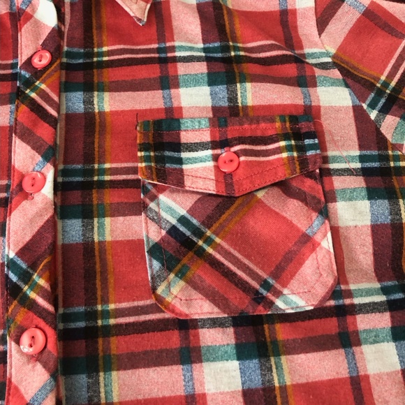 R n B plaid button up - Picture 5 of 9